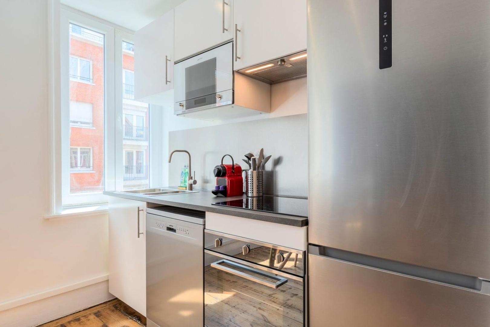 Bright 3-Bedroom 2-Bathroom Flat 里尔 外观 照片