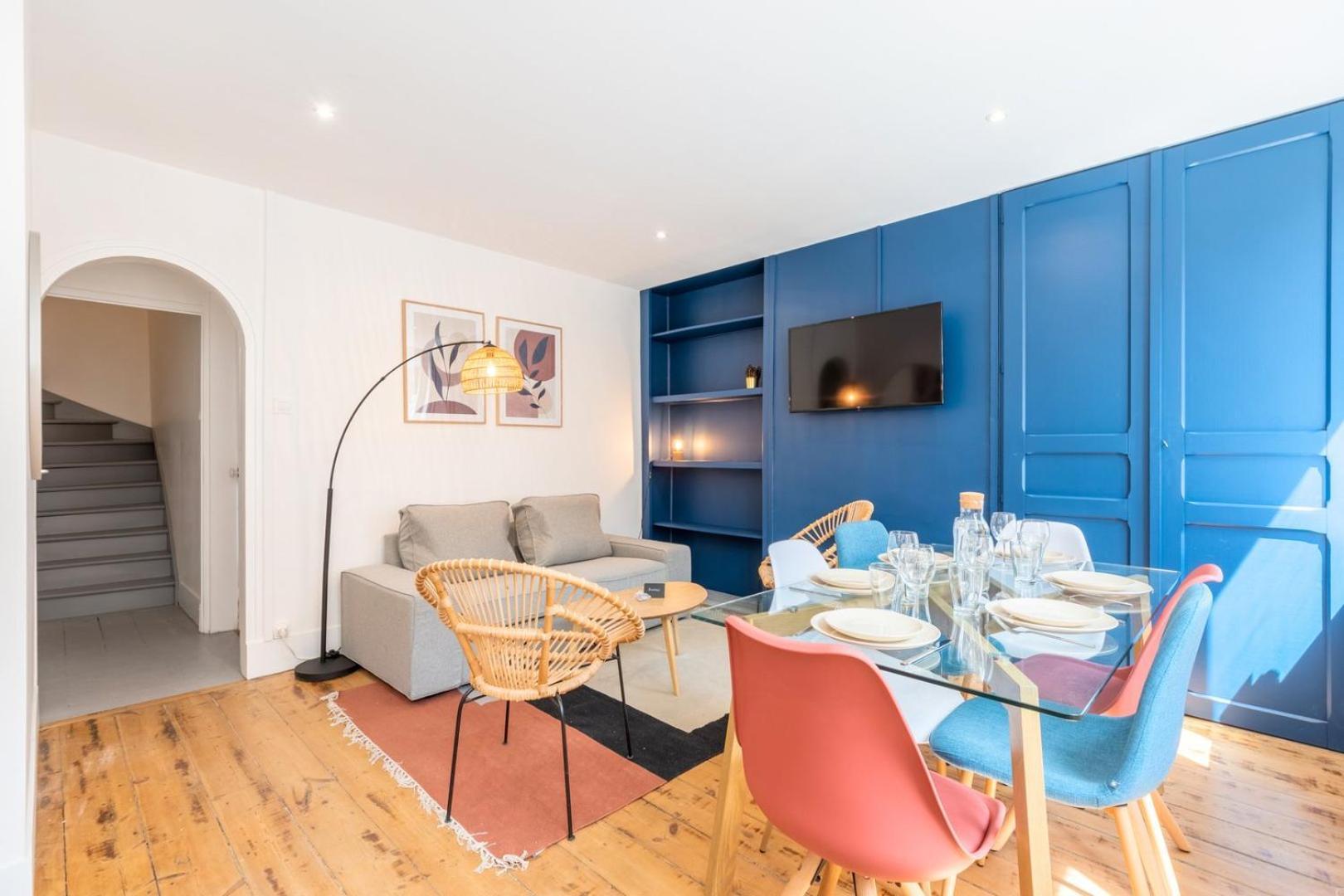 Bright 3-Bedroom 2-Bathroom Flat 里尔 外观 照片